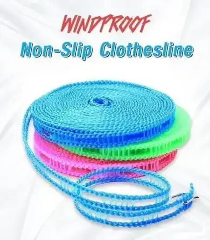 Windproof Non-Slip Clothesline