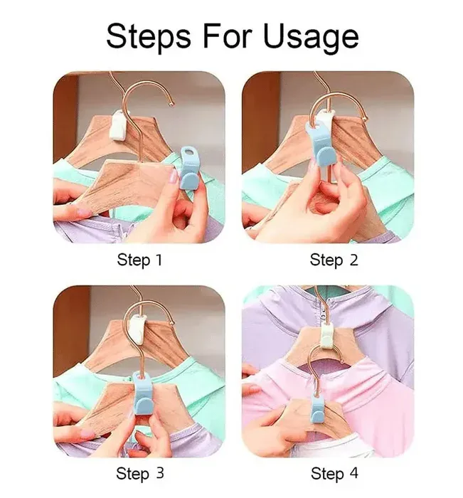 Hanger Connector Hooks for Accessories