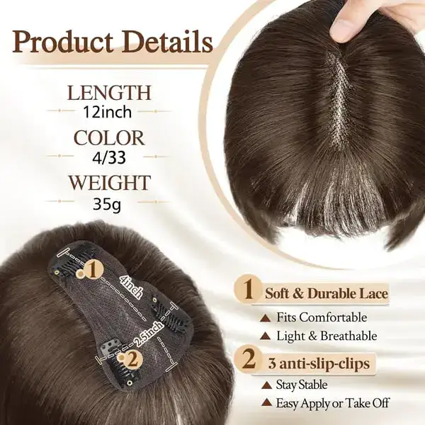 Hair Topper Example