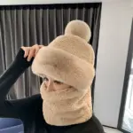 Women's Windproof Scarf Hat