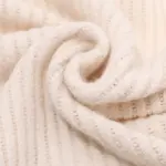 Winter Knit Fringe Fur Collar Shawl - Image 3